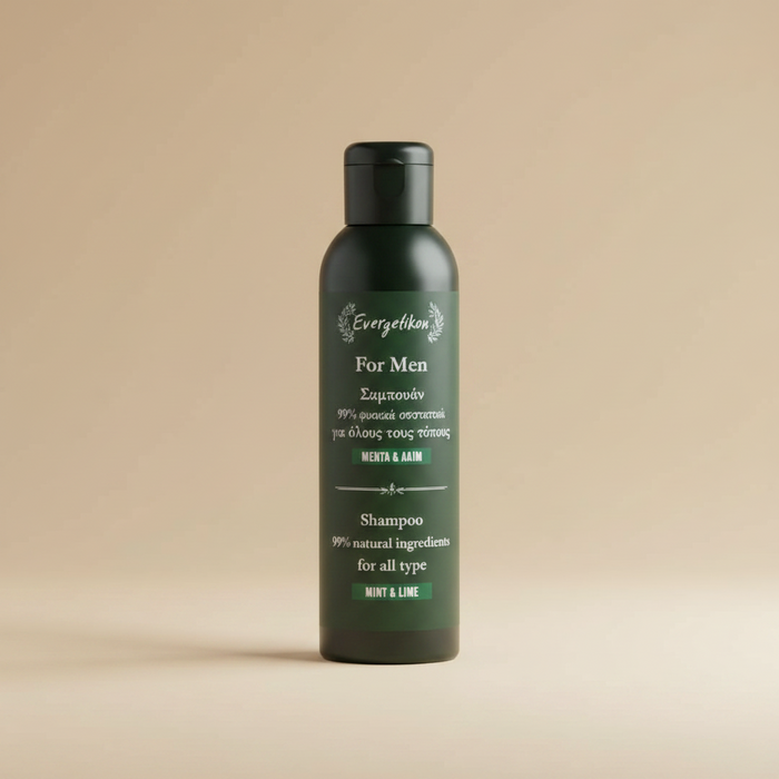 Shampoing naturel pour homme - Evergetikon