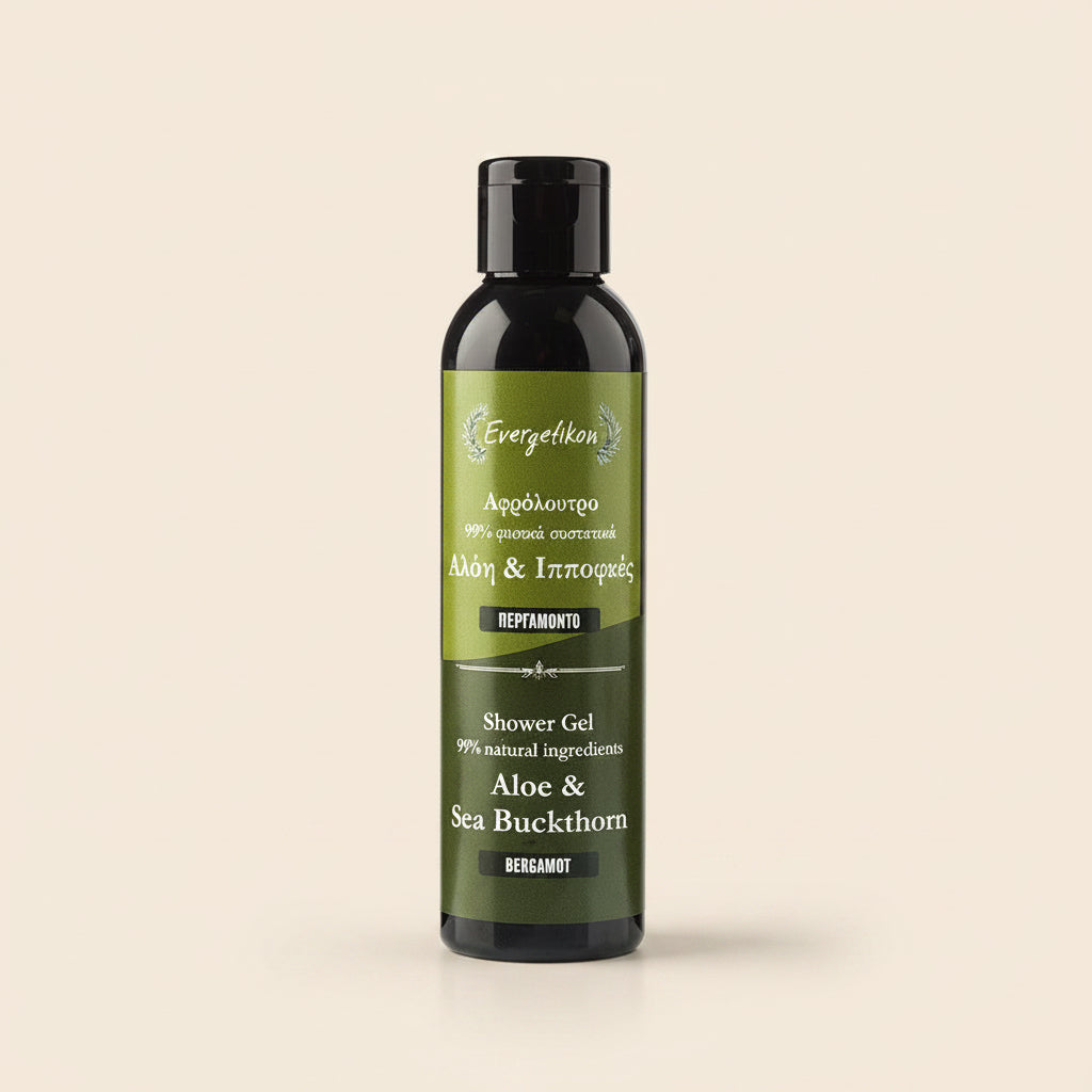 Gel douche naturel - Bergamote - Evergetikon