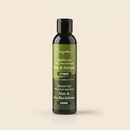 Gel douche naturel - Bergamote - Evergetikon