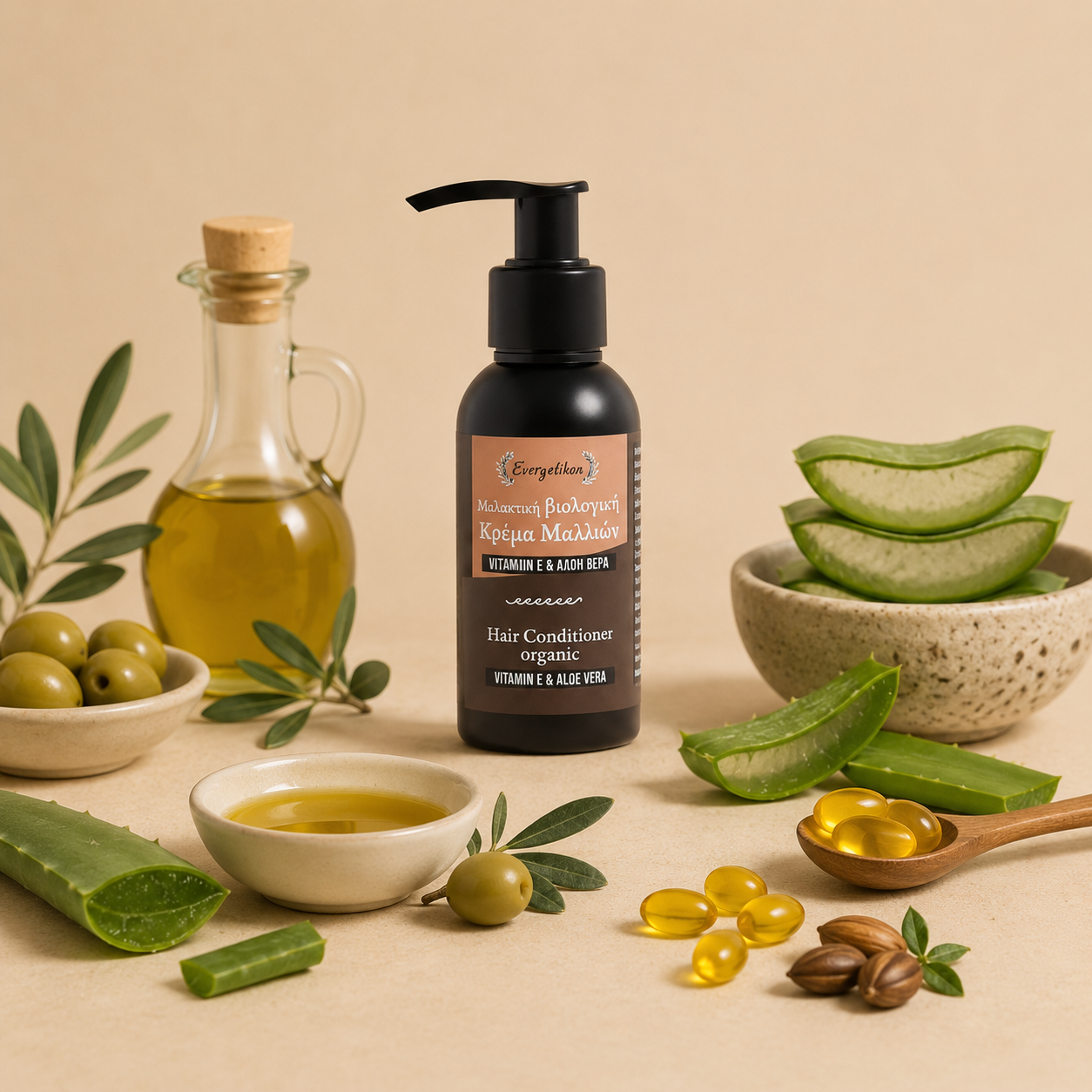 Après-shampoing à l'aloé vera - Evergetikon